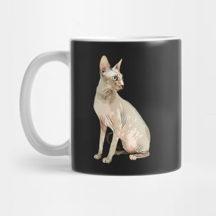 Sphynx - The remarkable hairless cat! Mug